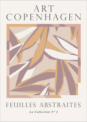 Feuilles abstraites 1 | PLAKAT Plakat MF