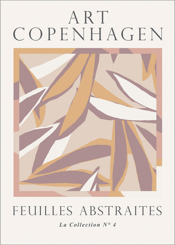 Feuilles abstraites 1 | PLAKAT Plakat MF