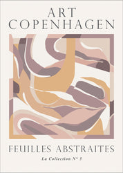 Feuilles abstraites 2 | PLAKAT Plakat MF