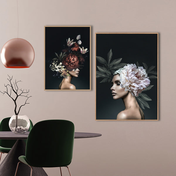 Floral Diva 1 | INDRAMMET BILLEDE Indrammet billede MF
