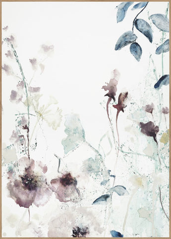 Flower Dance 2 | INDRAMMET BILLEDE Indrammet billede MF 30x40 Egeramme