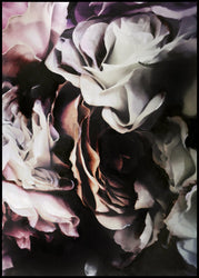 Flower magic 2 | INDRAMMET BILLEDE Indrammet billede MF 30x40 Sort