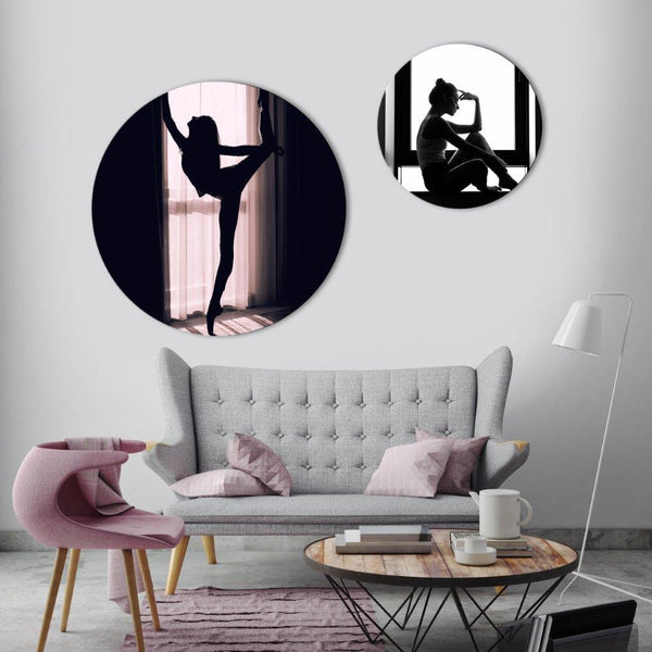 Focus of the ballerina | CIRCLE ART Circle Art ART COPENHAGEN   