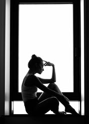 Focus of the ballerina | PLAKAT Plakat MF