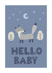 Fox Blue | PLAKAT Plakat MF