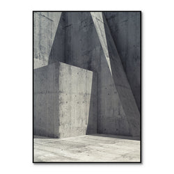Fragments 8 | INDRAMMET BILLEDE Indrammet billede MF 30x40 Sort