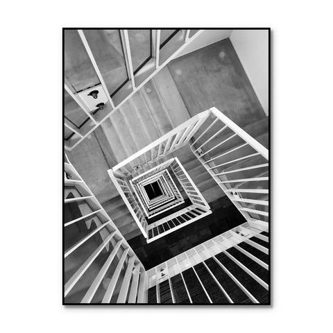 Fragments 9 | INDRAMMET BILLEDE Indrammet billede MF 30x40 Sort