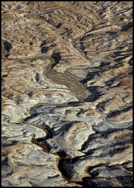 From above 2 | INDRAMMET BILLEDE Indrammet billede MF 30x40 Sort