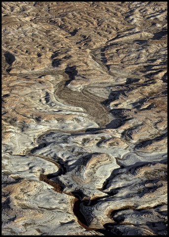 From above 2 | INDRAMMET BILLEDE Indrammet billede MF 30x40 Sort