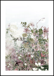 Garden Life 2 | INDRAMMET BILLEDE Indrammet billede MF 30x40 Sort