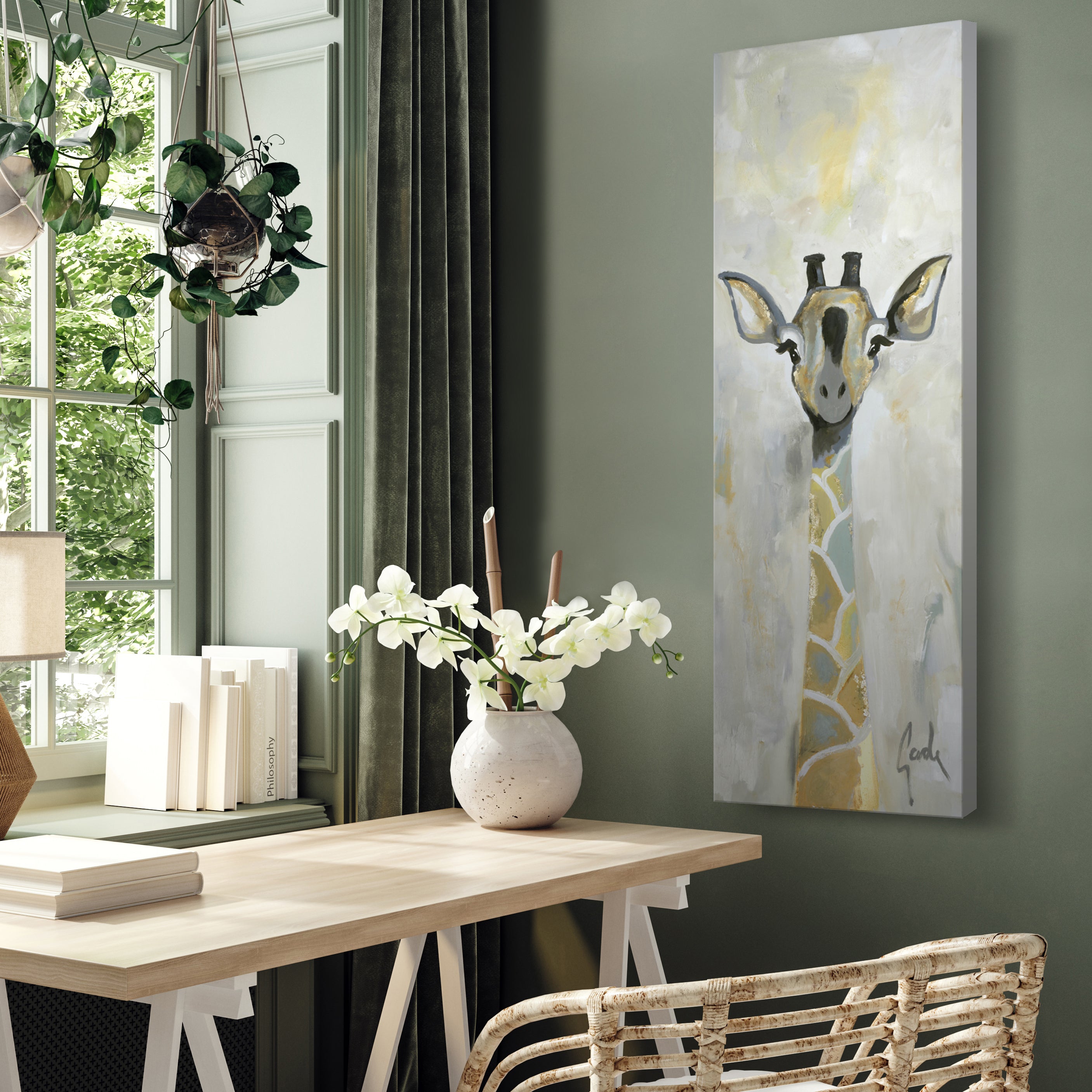 Giraffe Time | PREMIUM MALERI Premium Maleri ART COPENHAGEN   