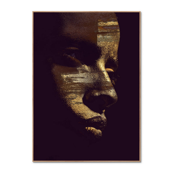 Gold Vision | INDRAMMET BILLEDE Indrammet billede MF 30x40 Egeramme