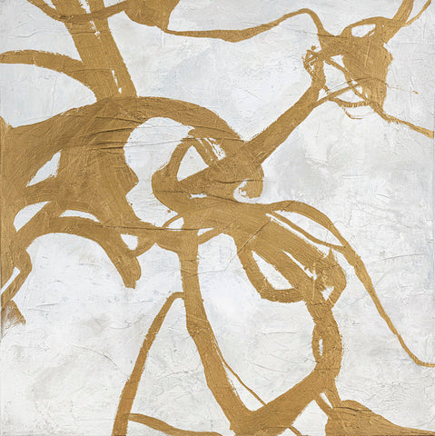 Goldplay | DESIGN PAINTING Design maleri ART COPENHAGEN 100x100 Uden ramme 