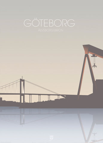 Goteborg alvsborgsbron | PLAKAT Plakat MF