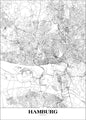 Map Hamburg | PLAKAT