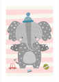 Happy Elephant | PLAKAT