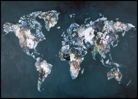 Haute couture world | INDRAMMET BILLEDE Indrammet billede MF 30x40 Sort