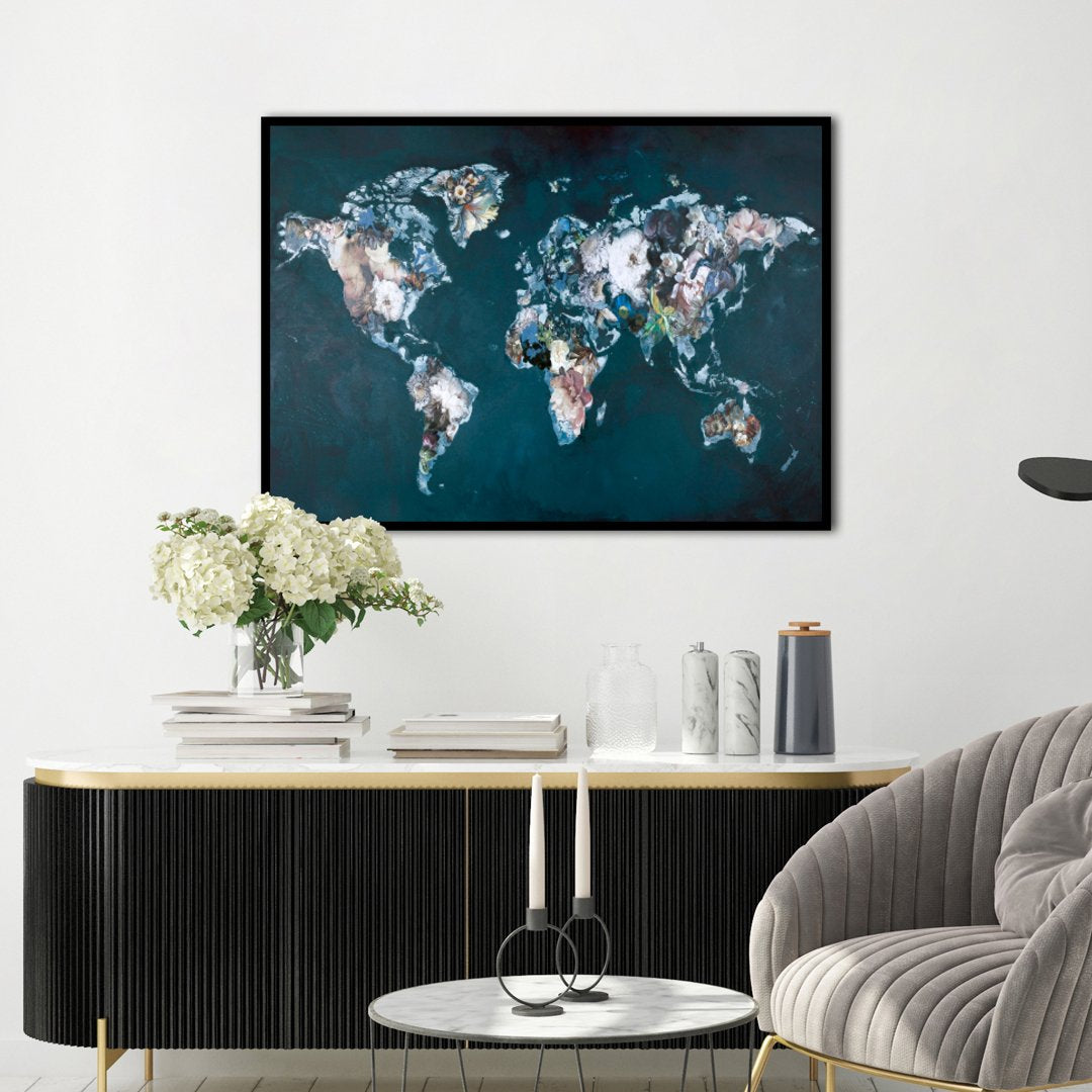 Haute couture world | INDRAMMET BILLEDE Indrammet billede MF 30x40 Sort
