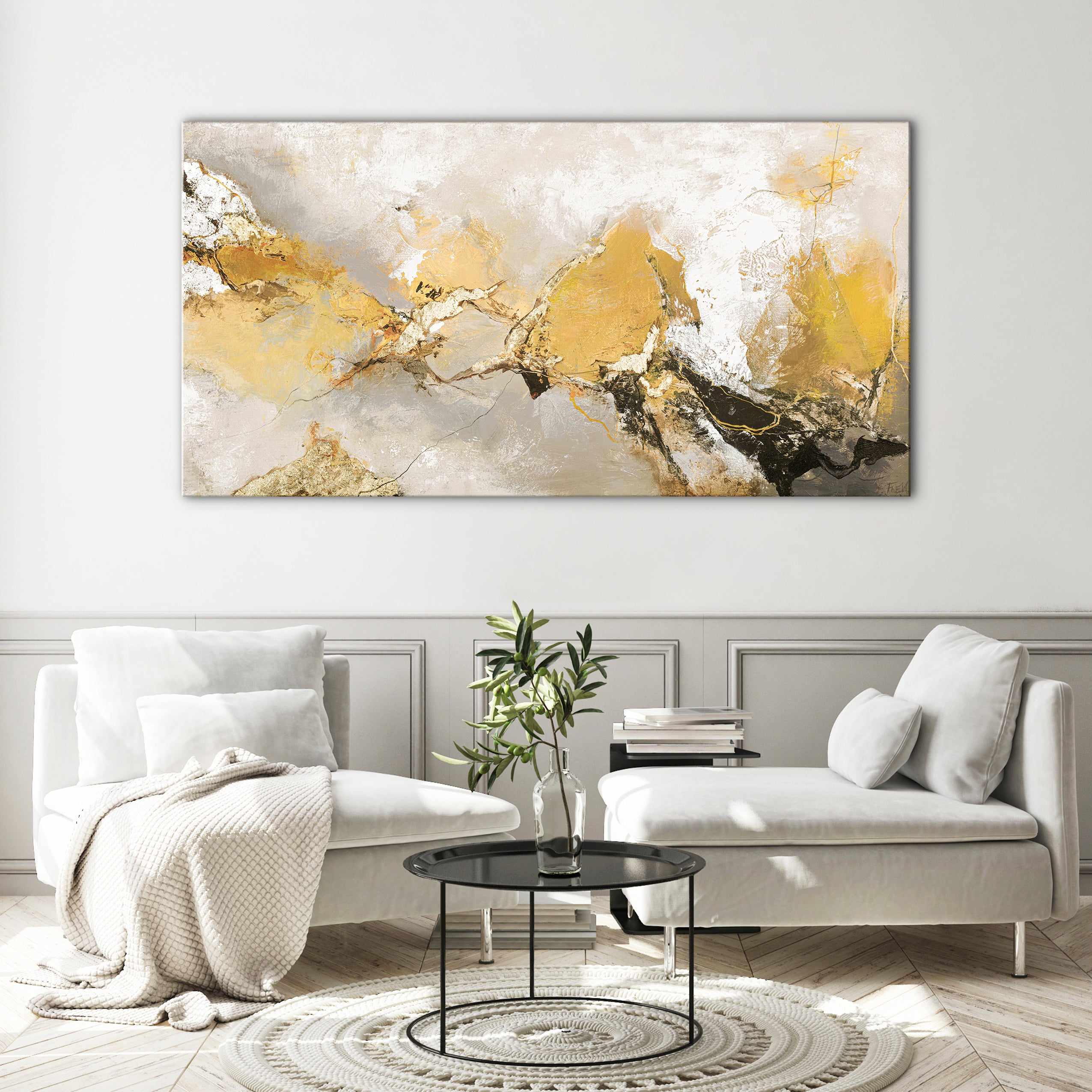 Hurricane | PREMIUM MALERI Premium Maleri ART COPENHAGEN 140x70