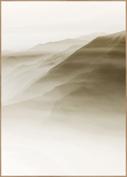 In my time | INDRAMMET BILLEDE Indrammet billede MF 30x40 Egeramme