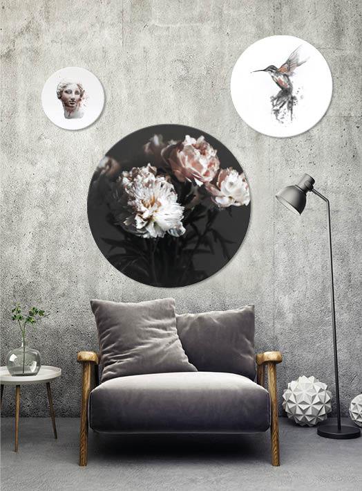 Hummingbird coral | CIRCLE ART Circle Art ART COPENHAGEN   