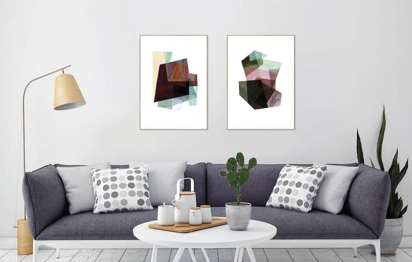 Square Garden 1 | INDRAMMET BILLEDE Indrammet billede MF