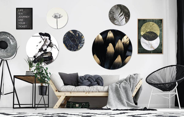 Feather Rustic | CIRCLE ART Circle Art ART COPENHAGEN   