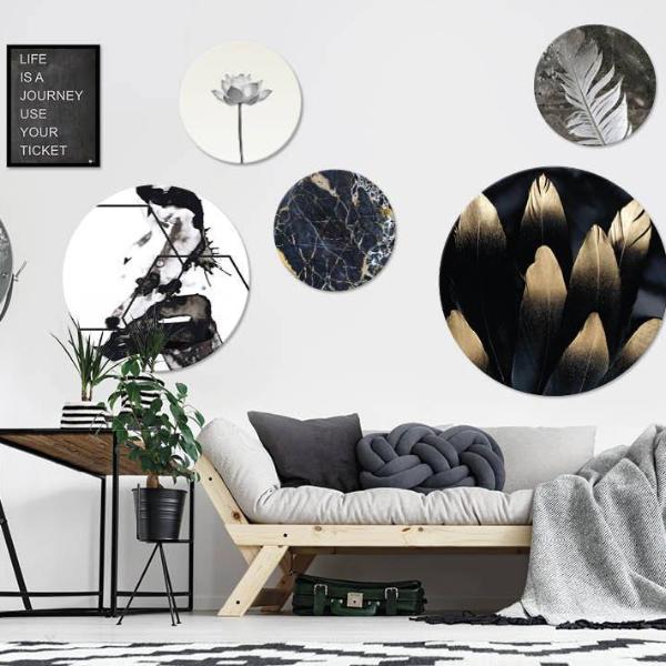 Black Marble | CIRCLE ART Circle Art ART COPENHAGEN   