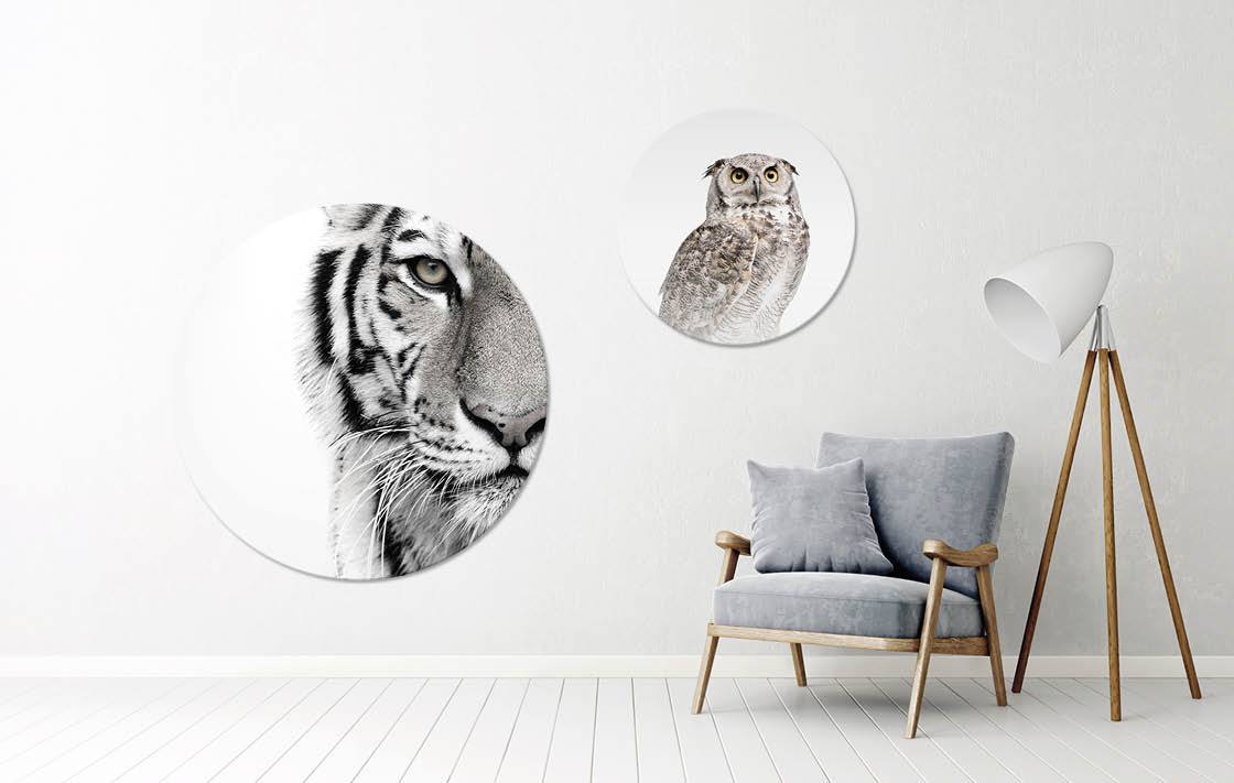 Misty Owl | CIRCLE ART Circle Art ART COPENHAGEN   
