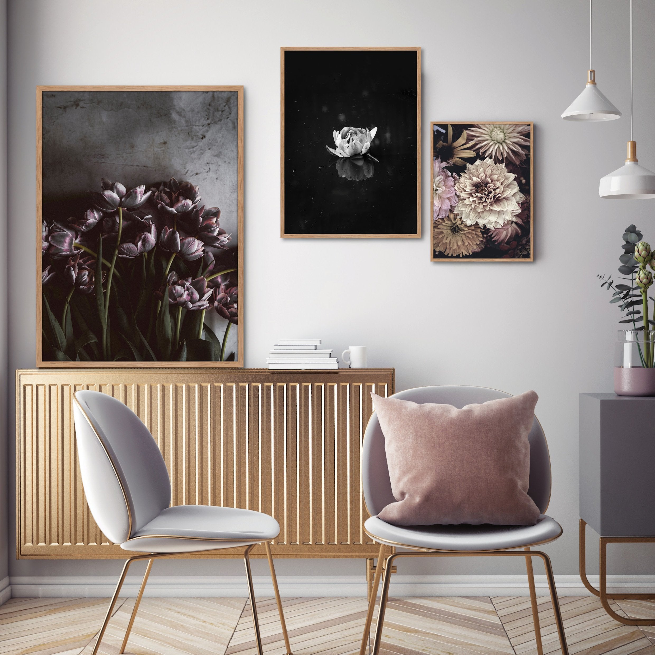 Dark tulips | PLAKAT Plakat MF