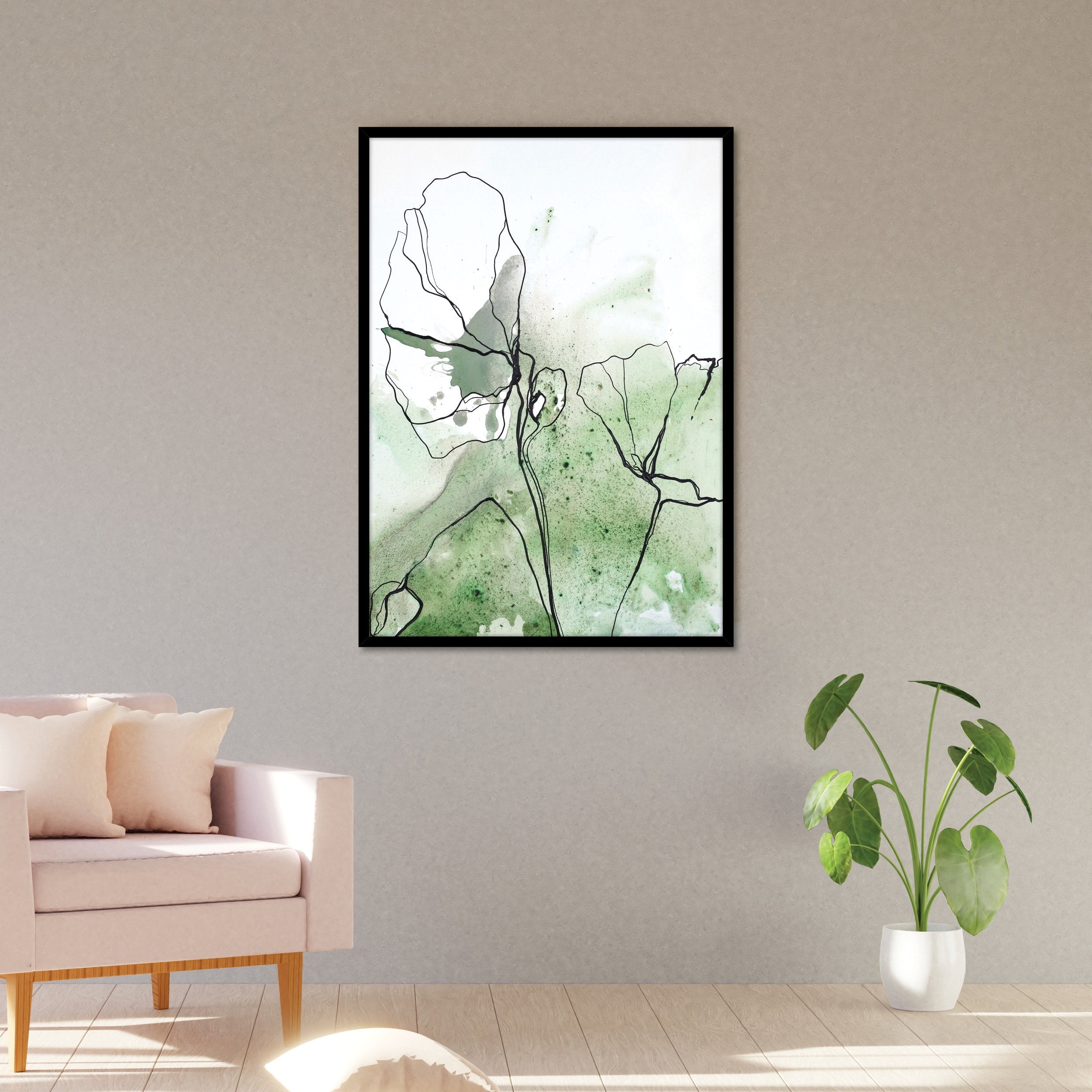 flowerline 1 | PLAKAT Plakat MF