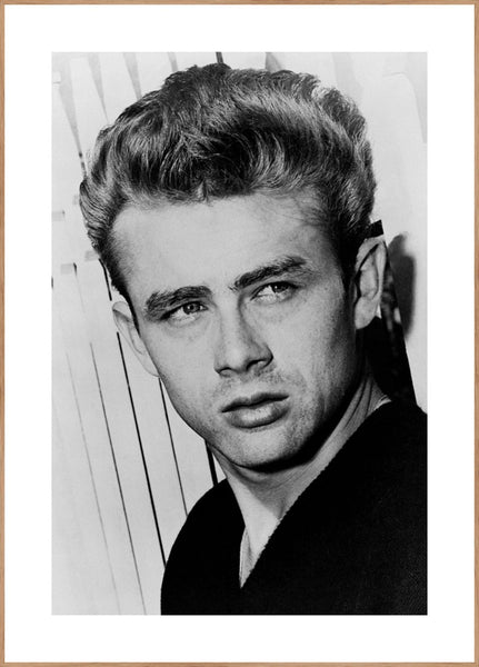James Dean 4 | INDRAMMET BILLEDE Indrammet billede MF 30x40 Egeramme