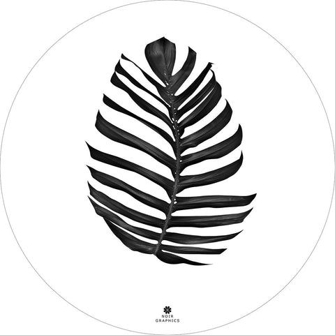 Jungle Leaf black | CIRCLE ART Circle Art ART COPENHAGEN   