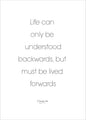 Life can only | PLAKAT