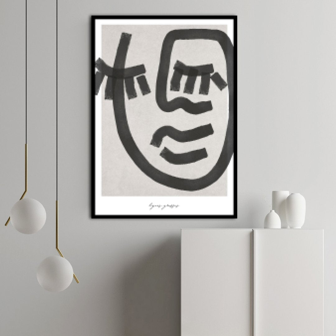 Lignes grasses 1 | PLAKAT Plakat MF