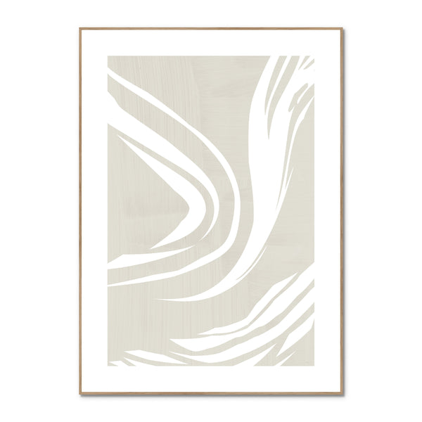 Lino Cut 3 | INDRAMMET BILLEDE Indrammet billede MF