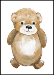 Little Bear | INDRAMMET BILLEDE Indrammet billede MF 30x40 Sort