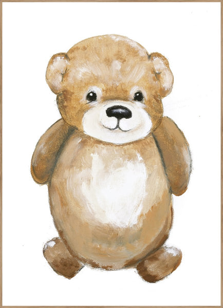 Little Bear | INDRAMMET BILLEDE Indrammet billede MF 30x40 Egeramme
