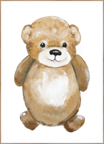 Little Bear | INDRAMMET BILLEDE Indrammet billede MF 30x40 Egeramme