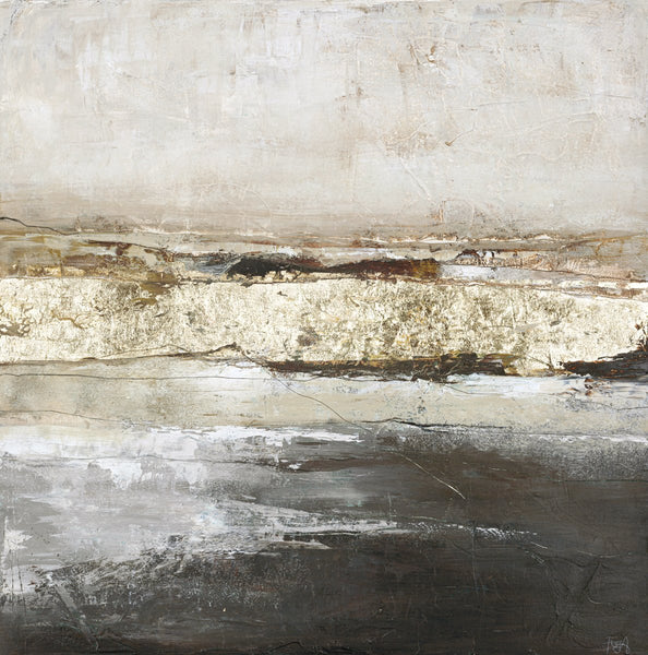 Freja / Low Limit Gold | PREMIUM MALERI Premium Maleri ART COPENHAGEN 100x100