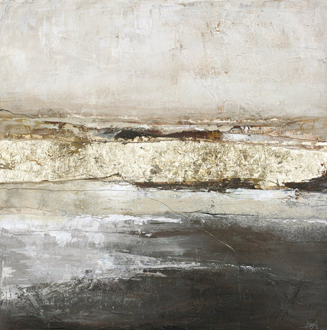 Freja / Low Limit Gold | PREMIUM MALERI Premium Maleri ART COPENHAGEN 100x100