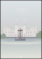 Lund Universitet | INDRAMMET BILLEDE Indrammet billede MF 30x40 Sort