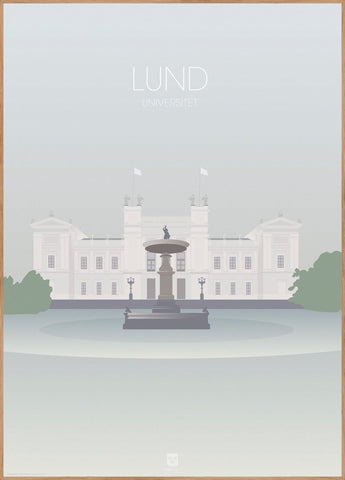 Lund Universitet | INDRAMMET BILLEDE Indrammet billede MF 30x40 Egeramme