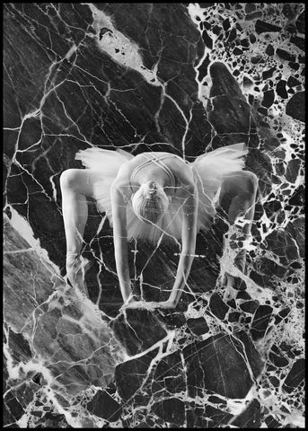 Marble Ballerina | INDRAMMET BILLEDE Indrammet billede MF