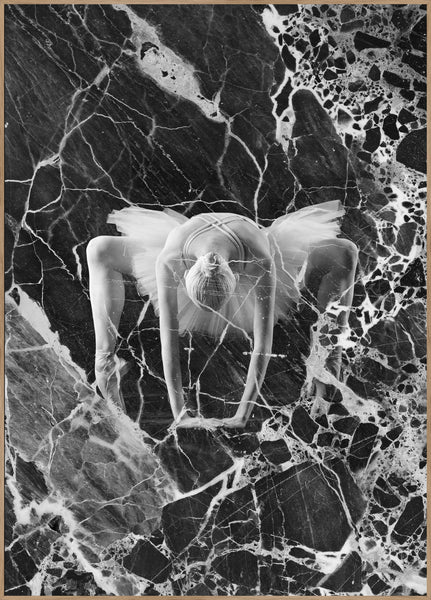 Marble Ballerina | INDRAMMET BILLEDE Indrammet billede MF