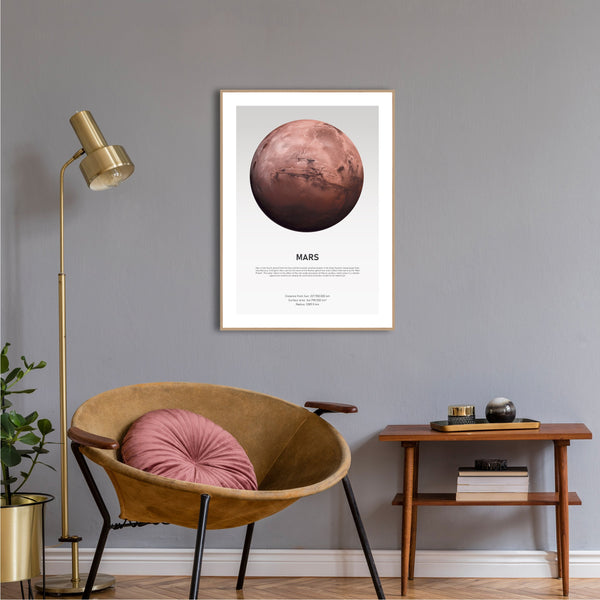 Mars Light | INDRAMMET BILLEDE Indrammet billede MF
