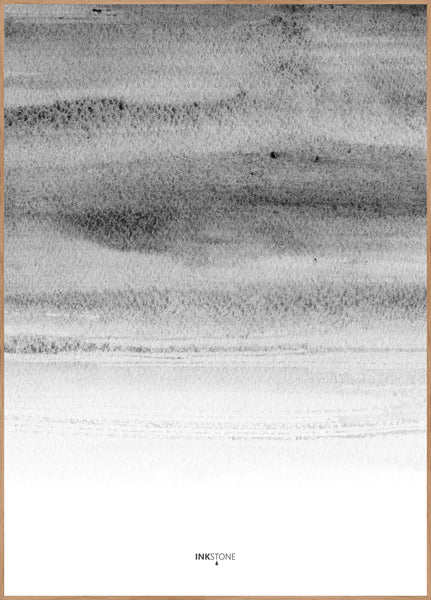 Monochrome sky | INDRAMMET BILLEDE Indrammet billede MF 30x40 Egeramme