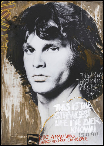 Morrison by artist | INDRAMMET BILLEDE Indrammet billede MF 30x40 Sort