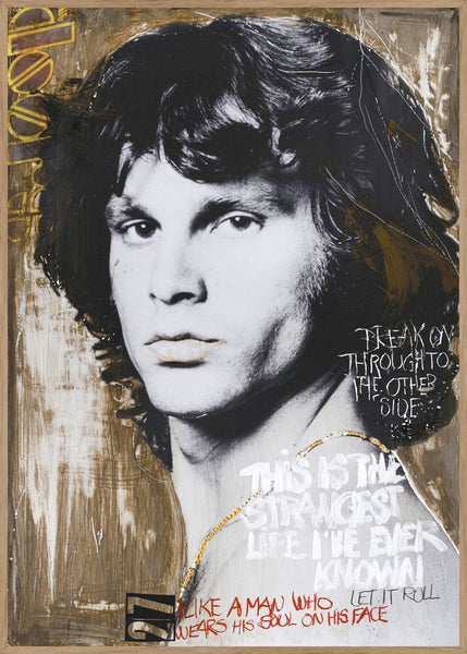 Morrison by artist | INDRAMMET BILLEDE Indrammet billede MF 30x40 Egeramme