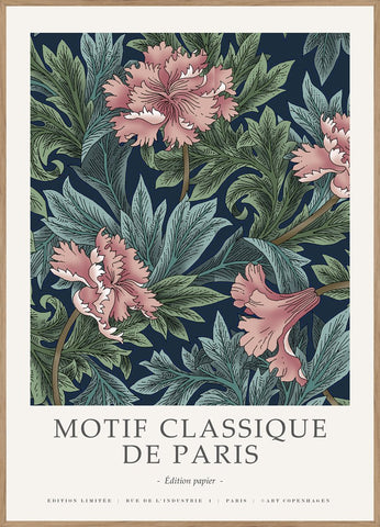 Motif Classique 2 | INDRAMMET BILLEDE Indrammet billede MF 30x40 Egeramme